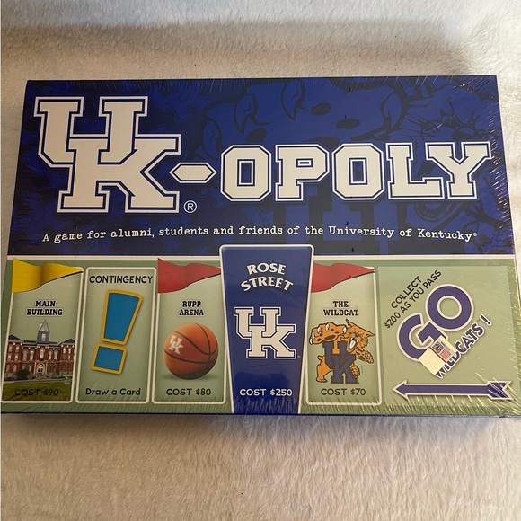 Monopoly Other - UK-Opoly Board Game - Blue